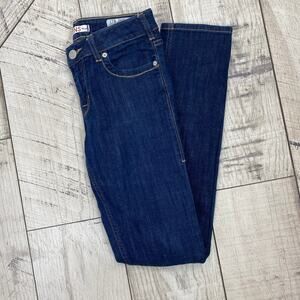 Women's LTB JNS Alanis Mid Rise Super Slim Jeans 5174 Dark Wash size 27 x 32